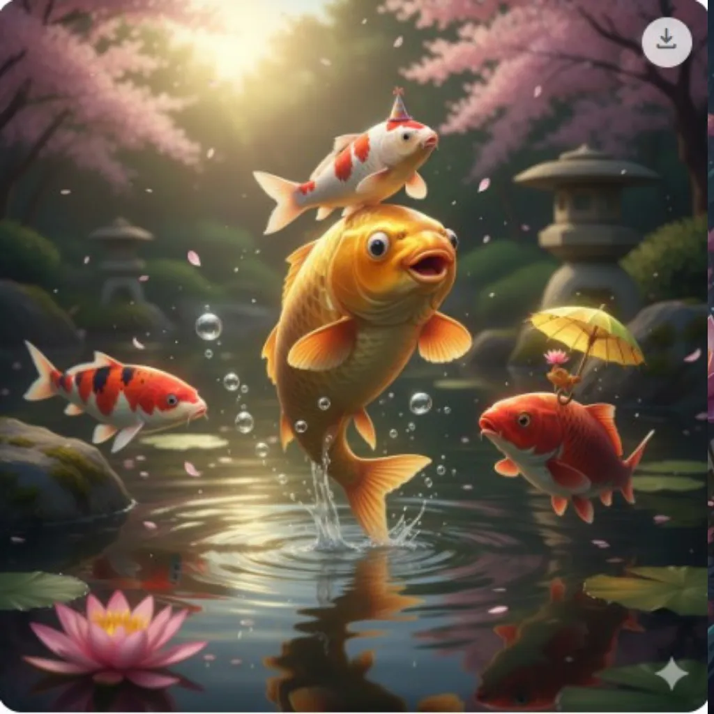 Cute koi puns and jokes